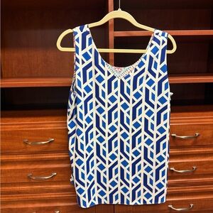 Like New Reversible Chicos Sleeveless Blouse